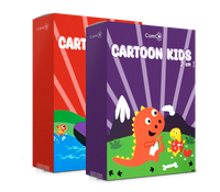 Cartoon Kids 2 em 1 - Pinte e Cola!