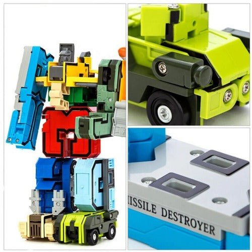 Transformers Numérico - Robô 3 em 1